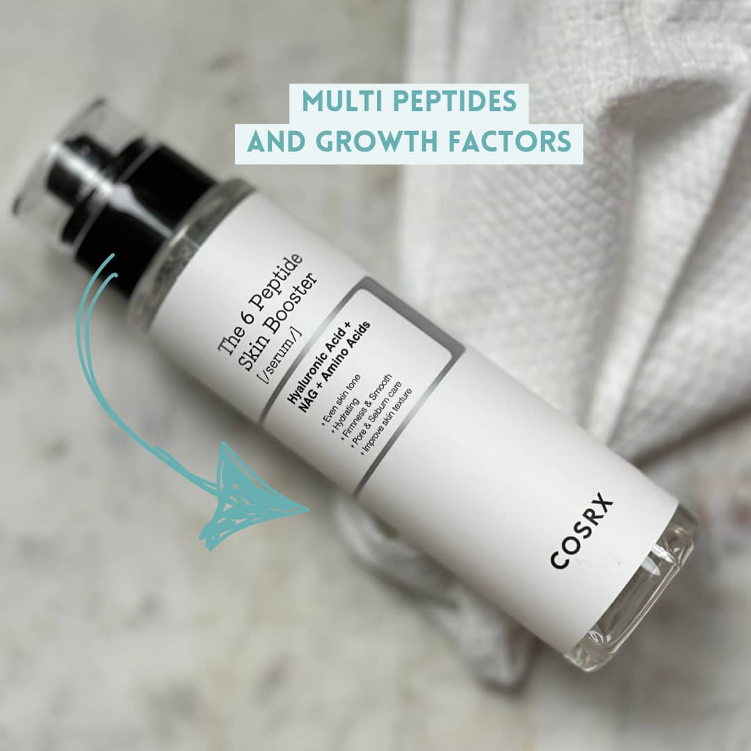 Multi Peptide and growth factor serums, k-beauty