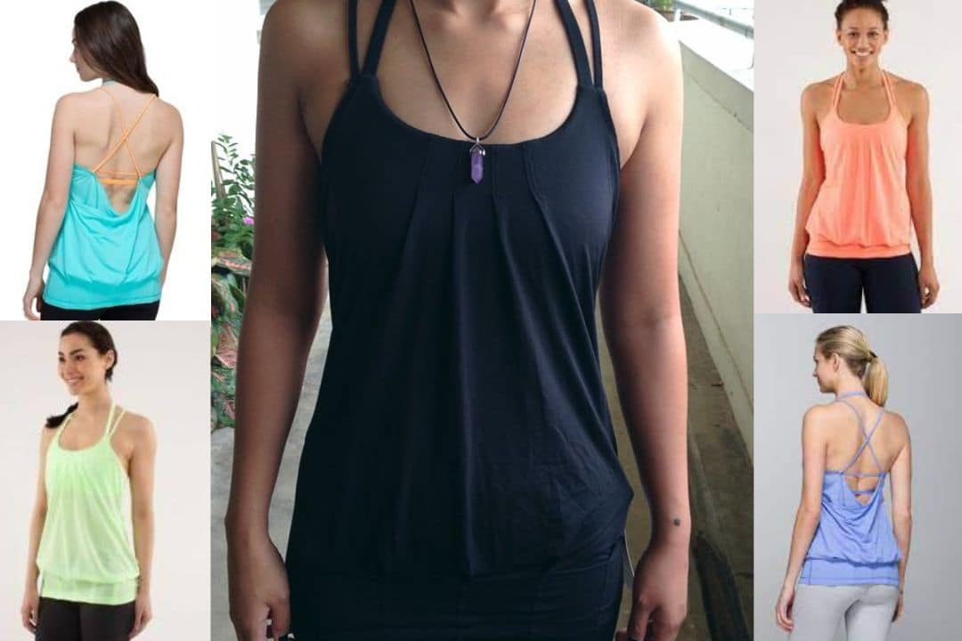 black flow and go tank lululemon