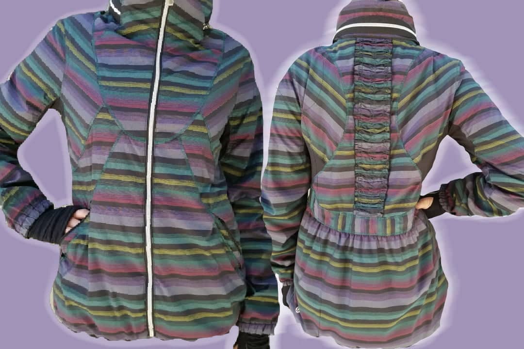 lululemon Multi Poncho Stripe