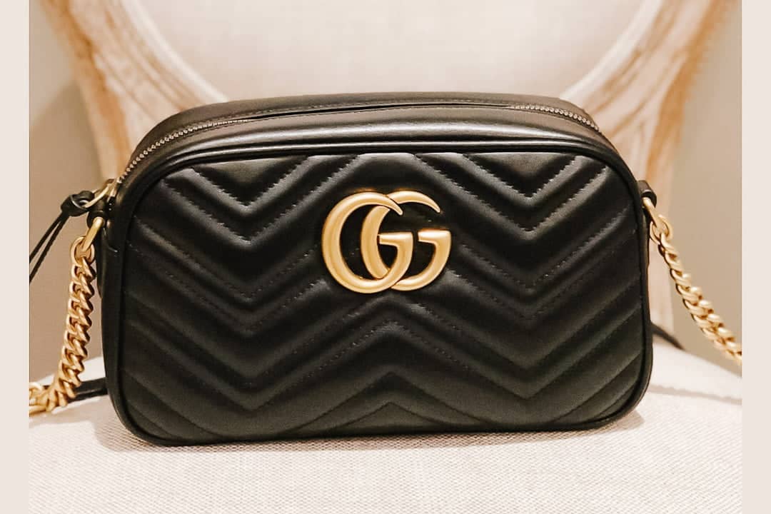 Gucci Marmont Camera Bag, GG Marmont small matelassé shoulder bag