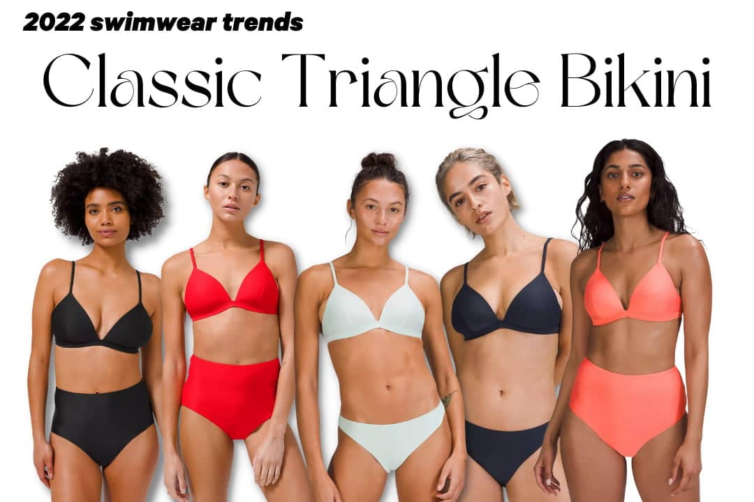 classic triangle bikini tops