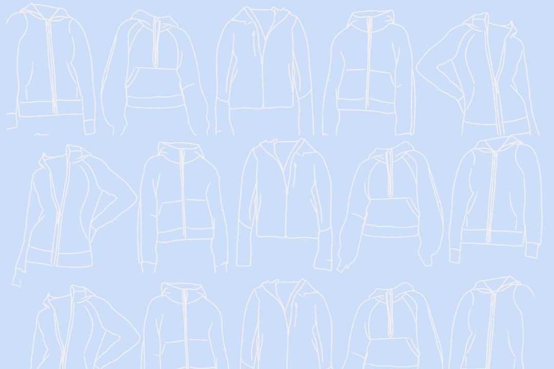 lululemon Zip Up Hoodies lululemon shopping guide infographic - the best lululemon zip up hoodies