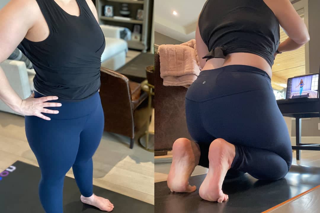 woman wearing the best lululemon leggings