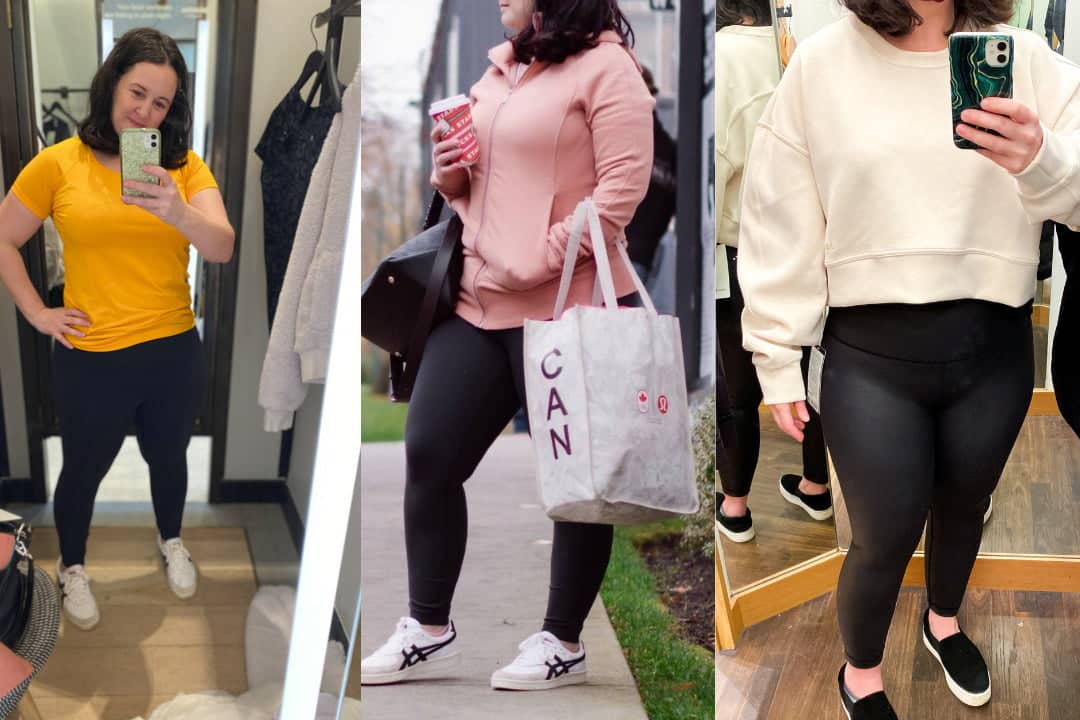 A gallery of black legging outfit inspiration