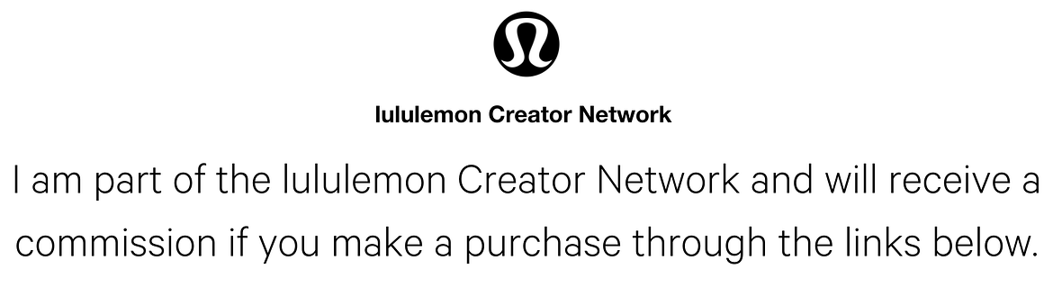 lululemon creator network