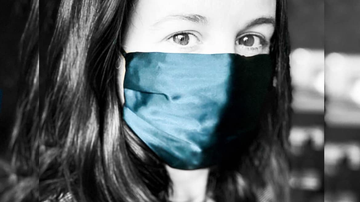 my bougie AF silk face mask