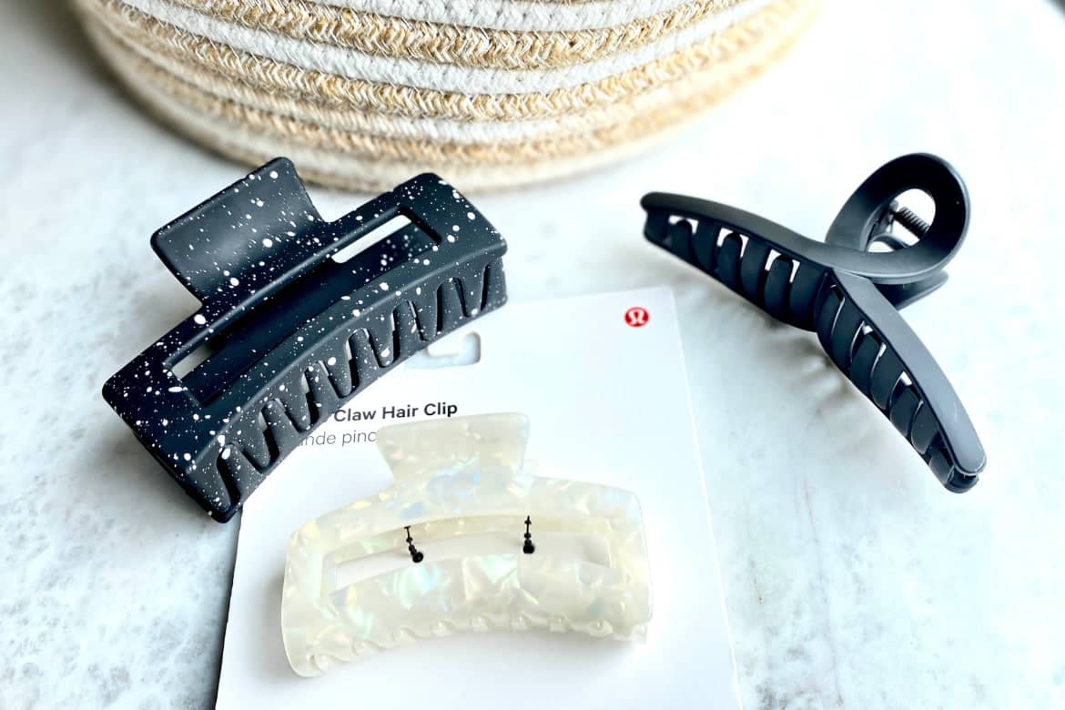 hair clips lululemon -claw hair clips