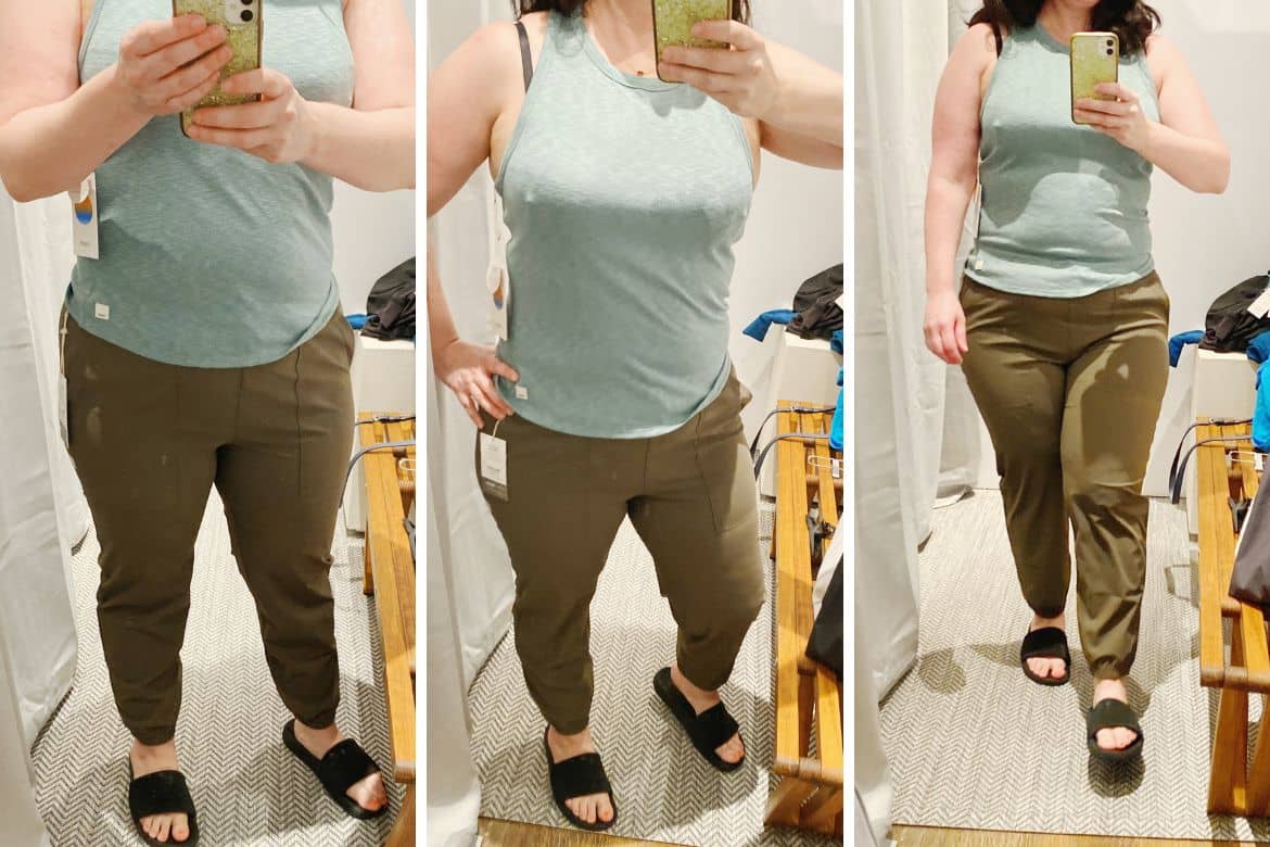 Vuori Miles Jogger + Sunrise Tank - Miles Ankle Pant