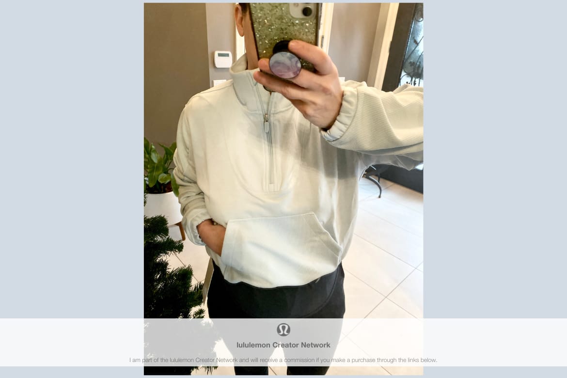lululemon brushed softstreme ribbed half zip lululemon brushed softstreme ribbed half zip