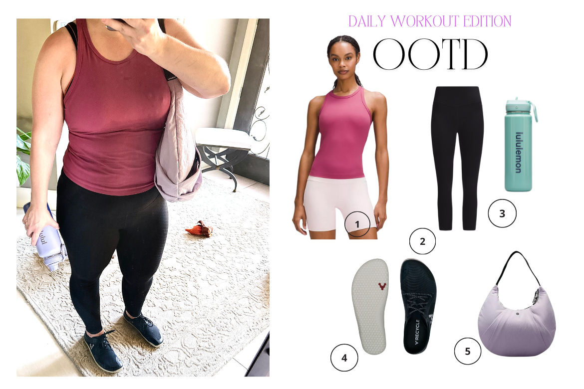 "Crush Your Workout in Style: Today’s Lululemon OOTD + Fitness Routine