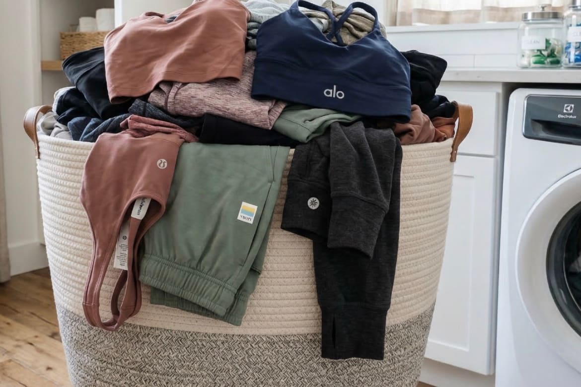 How to wash delicate lululemon, vuori, alo, athleta athletic apparel guide