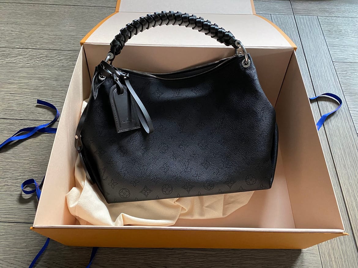 Louis Vuitton_ BEAUBOURG HOBO MM_Mahina_Black