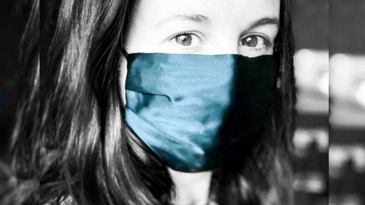 my bougie AF silk face mask