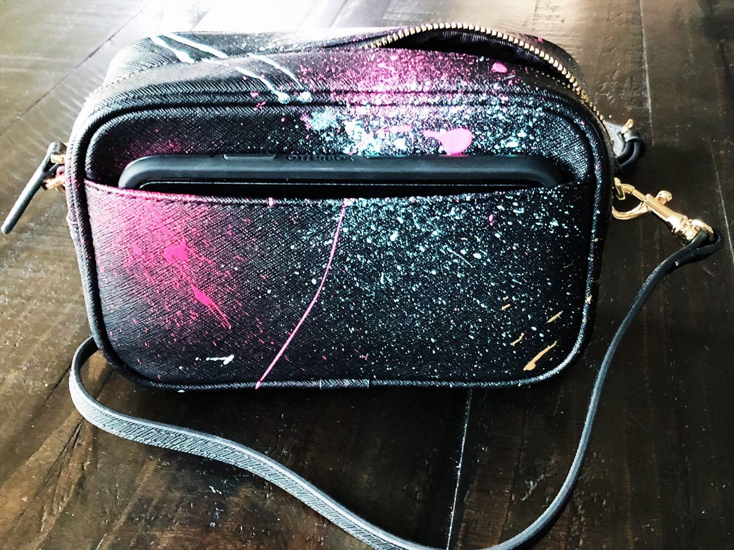 The Daily Edited Mini Cross Body Bag Graffiti Art Matt Litwack