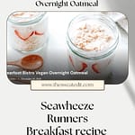 vegan overnight oats for runners- high protein vegan overnight oats