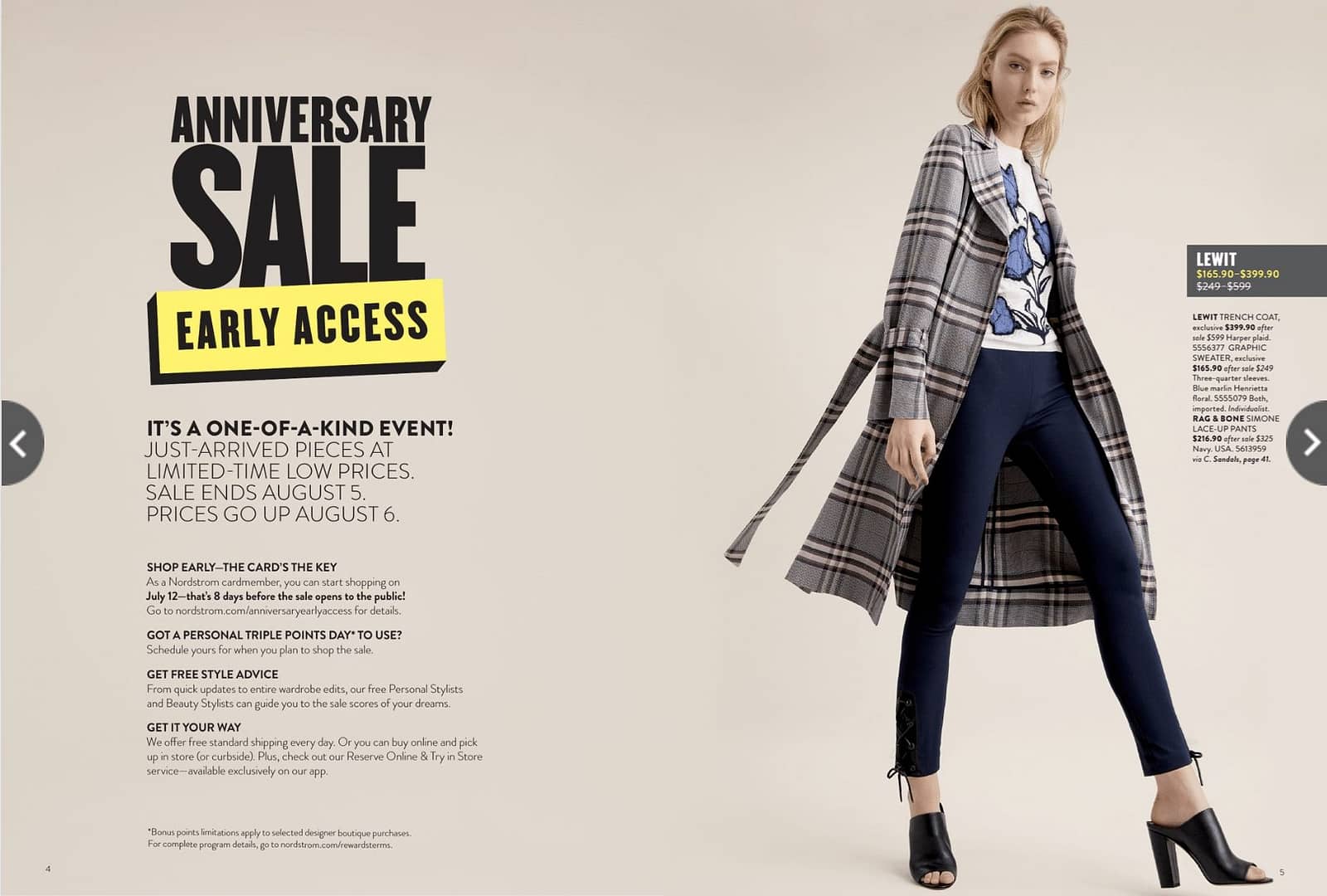 Nordstrom Anniversary Sale 2018 Catalogue