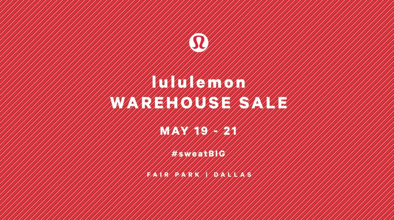 Lululemon Warehouse Sale 2017