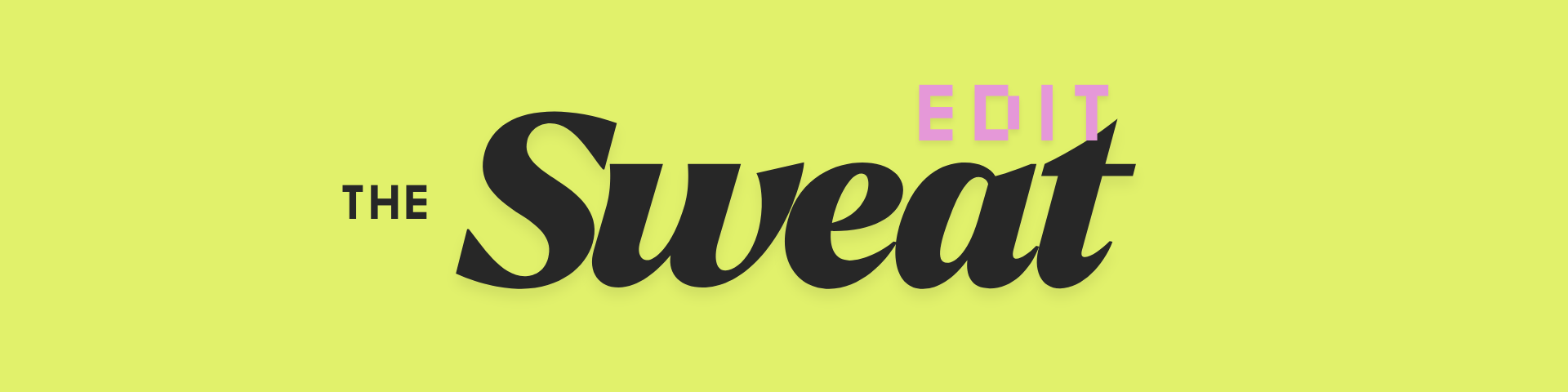 The sweat edit logo