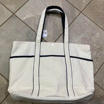 Daily Multi-Pocket Canvas Tote Bag 20L