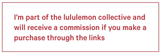 Lululemon Collective Affiliate Disclosure