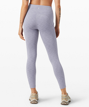 Invigorate High-Rise Tight 25 heathered peri purple 2