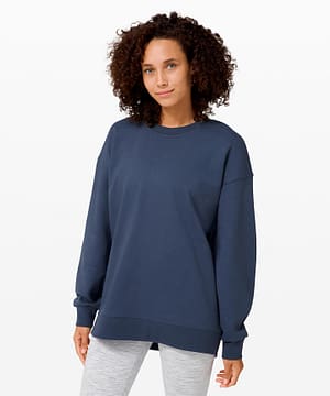 Perfectly Oversized Crew iron blue