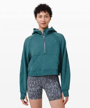 Scuba Oversized 1:2 Zip Hoodie