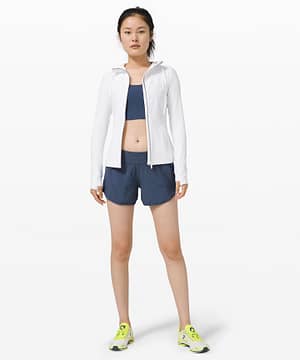 lululemon iron blue tracker shorts
