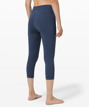 Wunder Under Crop (High-Rise) Full-On Luxtreme 21 Iron Blue 3