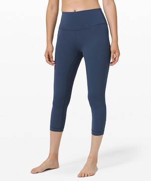 Wunder Under Crop (High-Rise) Full-On Luxtreme 21 Iron Blue