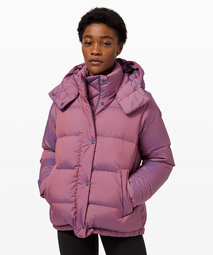 Wunder Puff Jacket heathered plumful