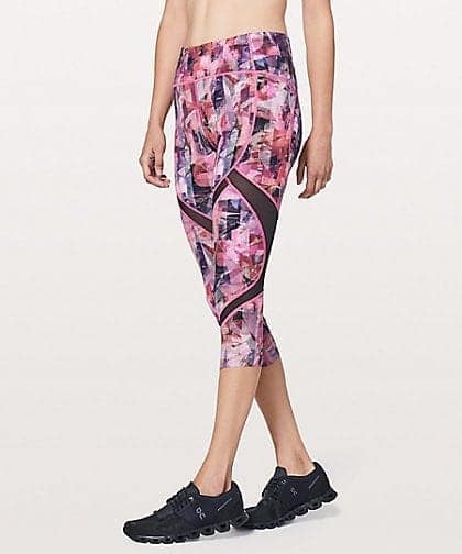 On Pace Crop - Sun Dazed Multi Pink