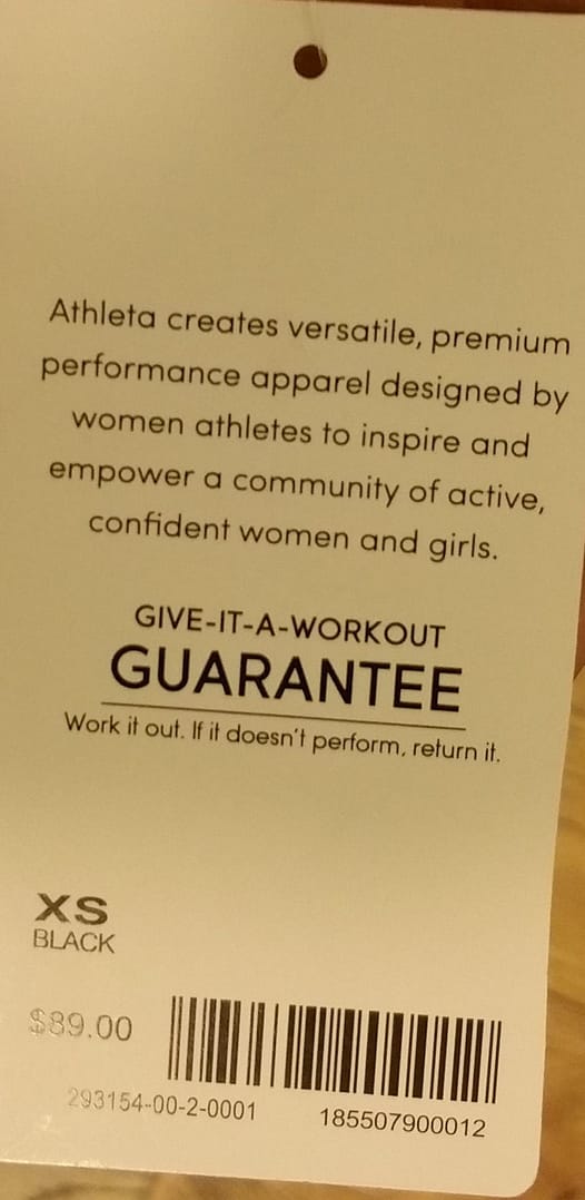 Athleta Trophy Tight and Bralette