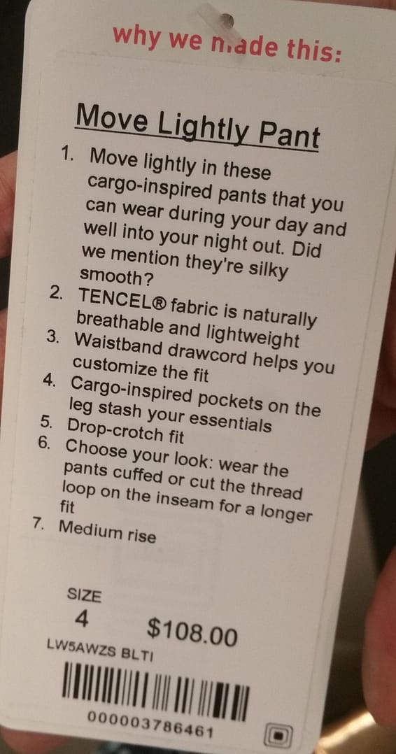 Move Lightly Pant