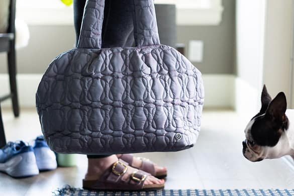 lululemon tote bags perfect for gym and work