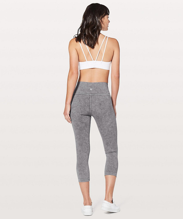 Lululemon Wunder Under Crop (Hi-Rise) Full-On Luxtreme *Washed Luna