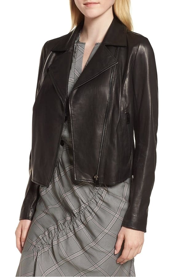 Lewit Leather Moto Jacket