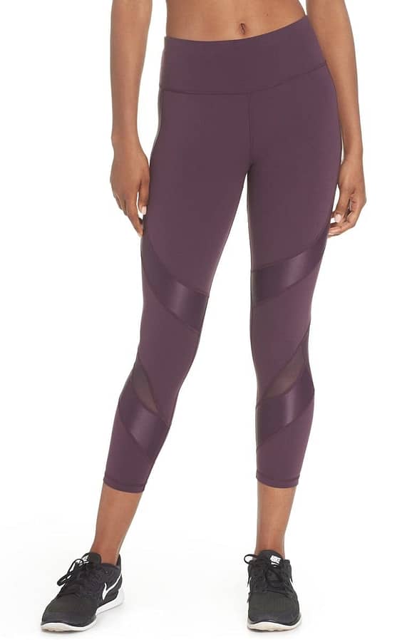 Power Wetlook Crop Leggings SWEATY BETTY