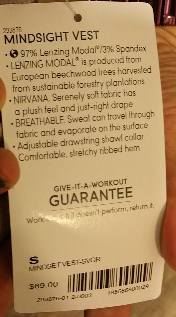 Athleta Mindset Vest