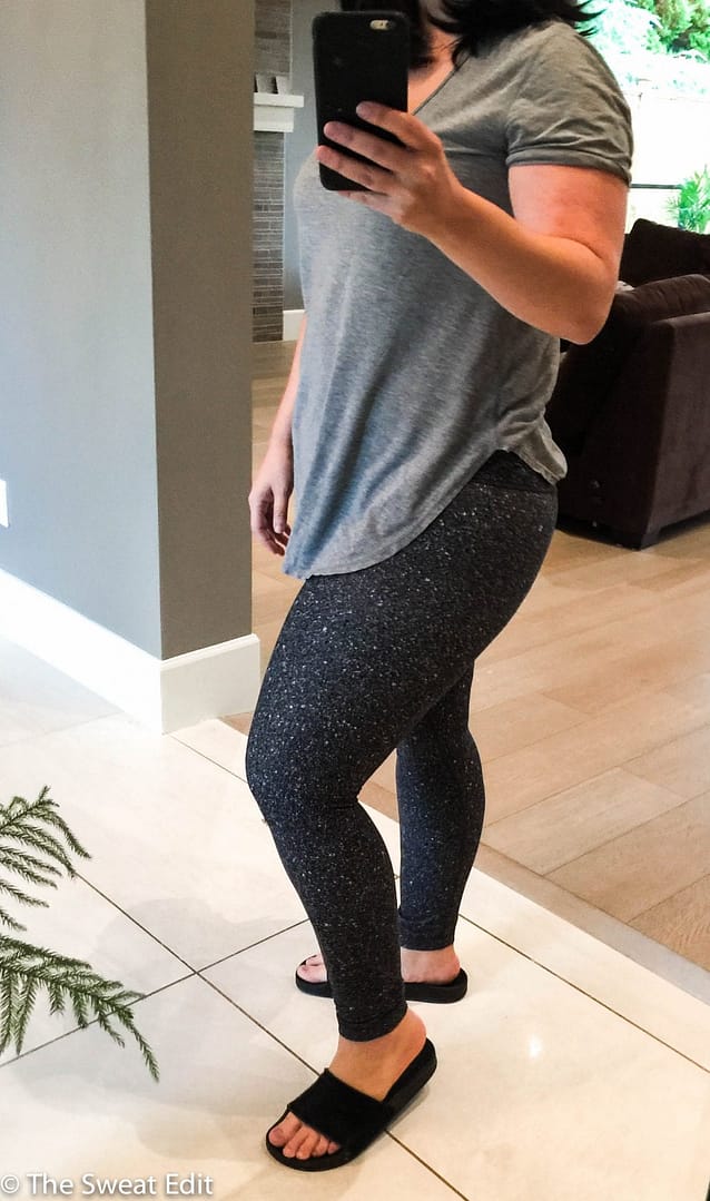 Align Pant II Luminesce Splatter Ice Grey Black