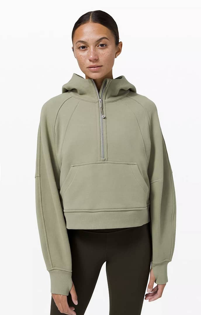 Lululemon product drop - Scuba Oversized 1/2 Zip Hoodie