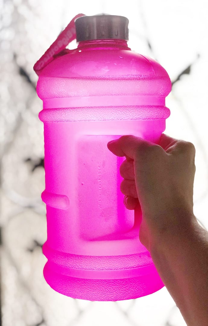 Beauty Secret, drinking 2 litres of water everyday