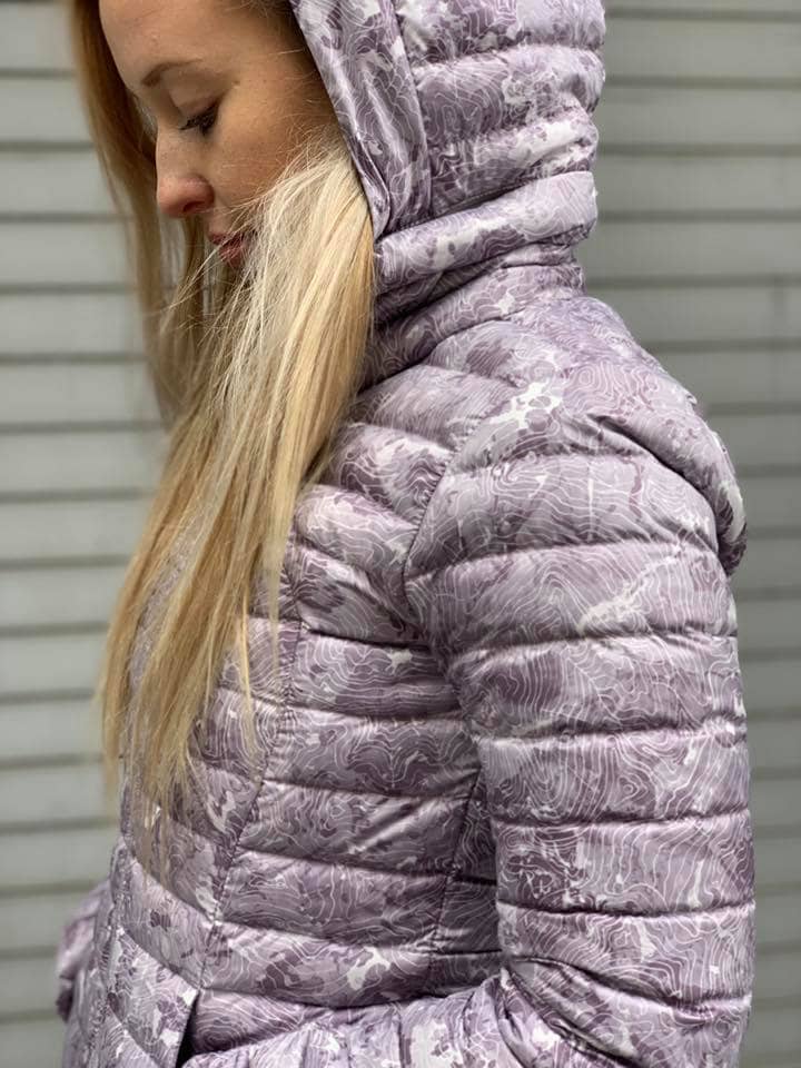 Pack It Down Again Jacket, Elevation Pink Multi