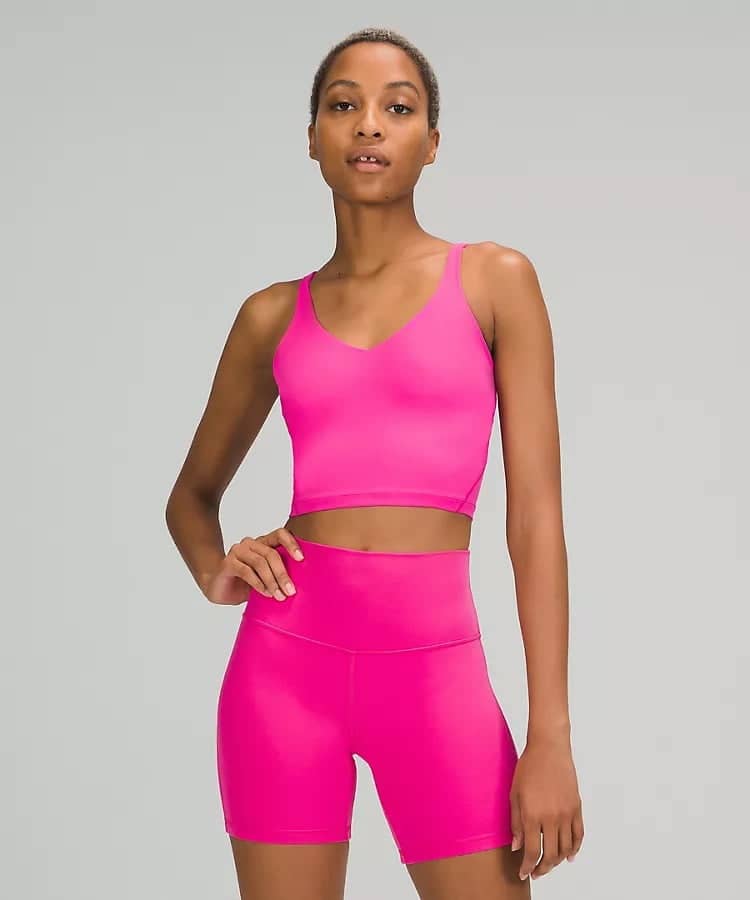 lululemon align tank solar pink