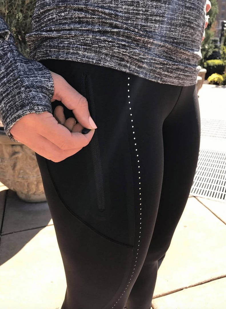 Lululemon Extra Mile 1/2 Zip, Extra Mile Tight