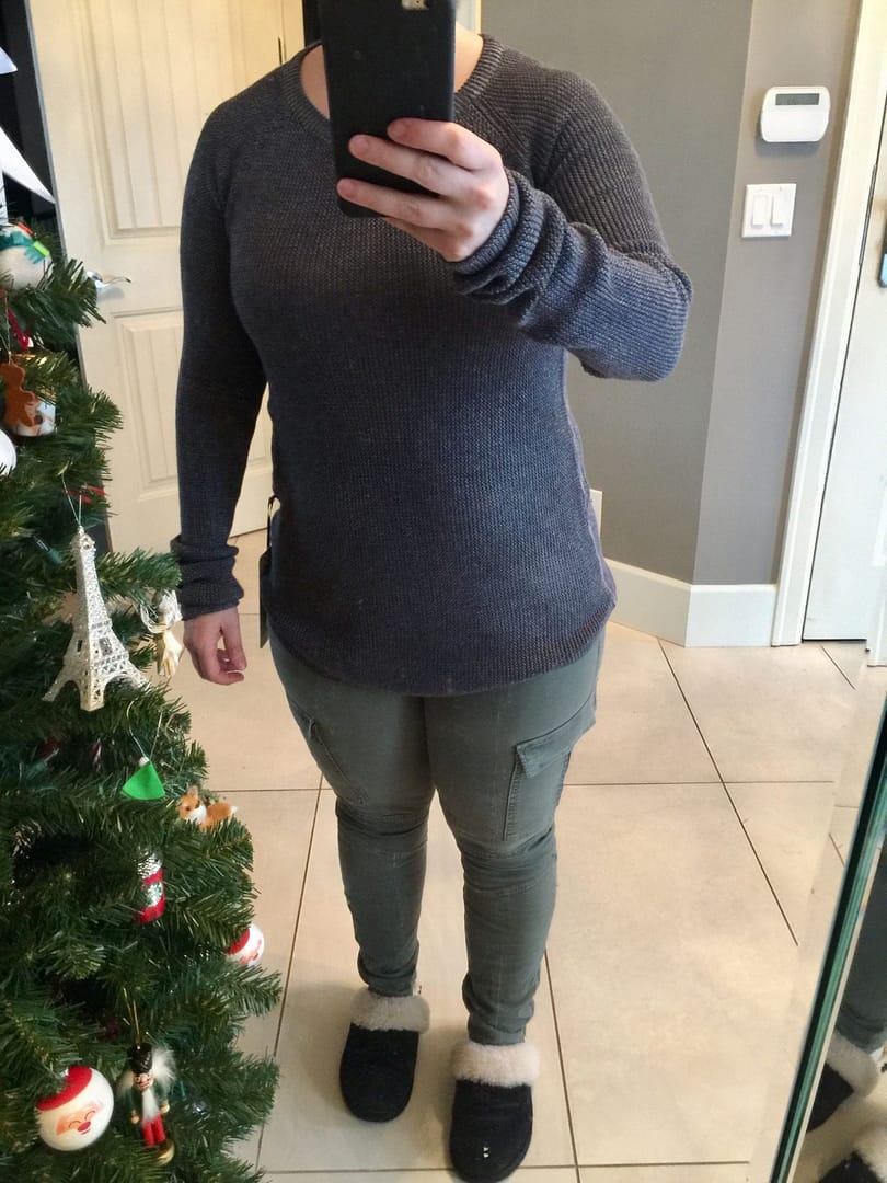 Cabin Yogi LS II, J Brand Houlihan Cargo Skinny Pants