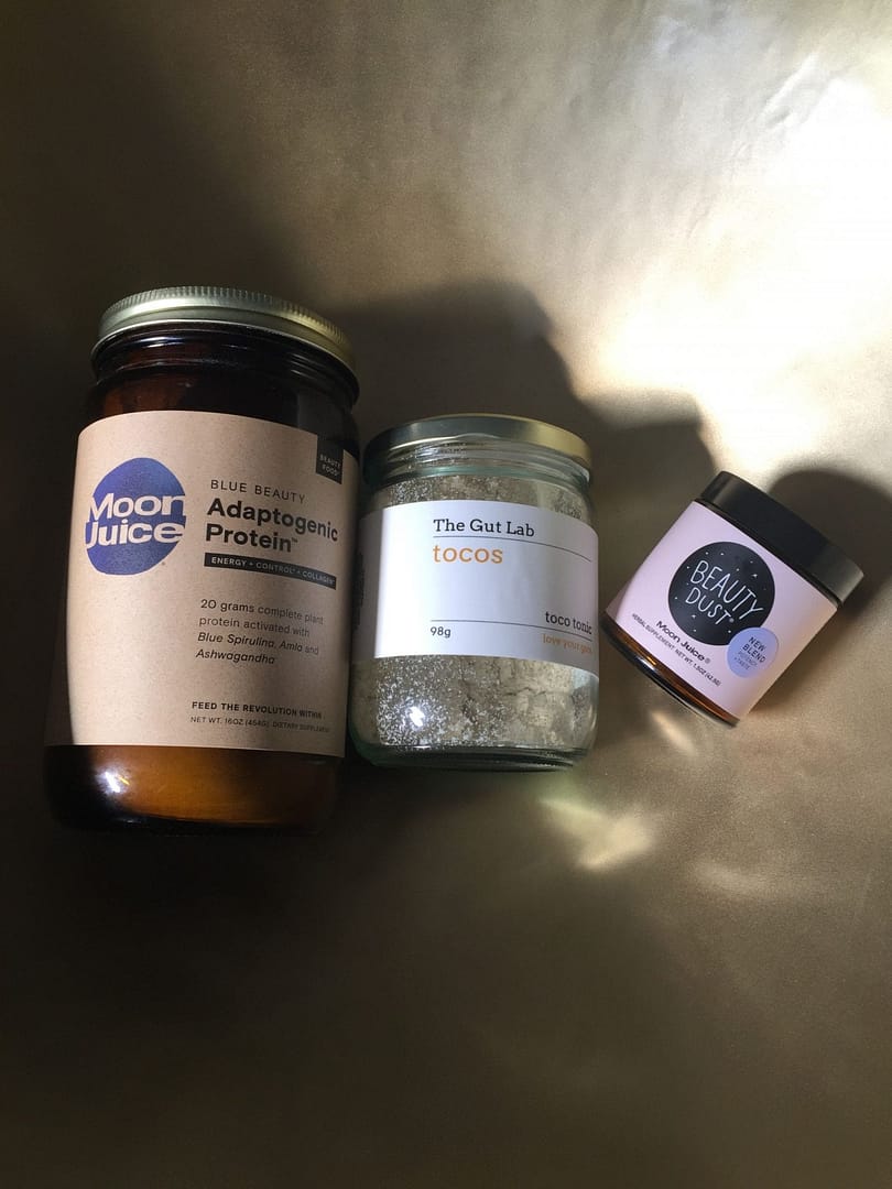 Moon Juice Beauty Dust, Adaptogen Protein and Tocotrienol