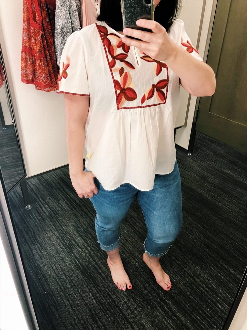 Embroidered Fable Top MADEWELL