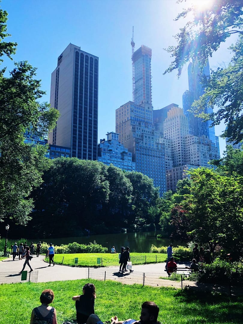 New York Central Park Skyline