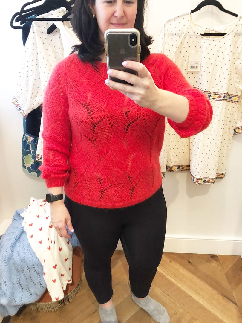 Sezane Try-Ons, Avril Jumper